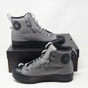 Converse Chuck Taylor All Star Hiker Ankle Boots Grey Men's 9 Women's 11 A14617C